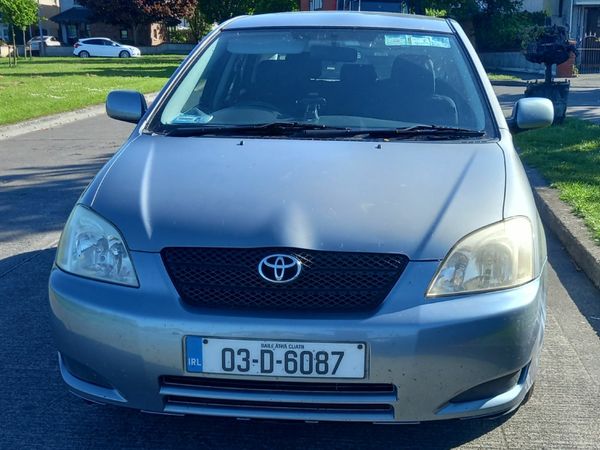 Toyota Corolla Hatchback, Petrol, 2003, Grey