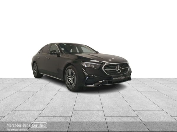 Mercedes-Benz E-Class Saloon, Diesel Plug-in Hybrid, 2025, Black