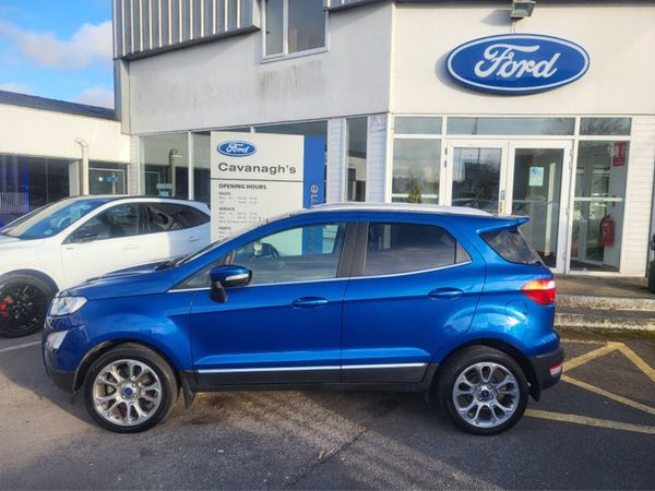 Ford EcoSport Hatchback, Petrol, 2020, Blue