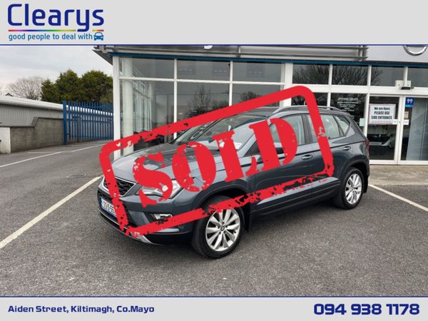 SEAT Ateca Estate, Diesel, 2017, Grey