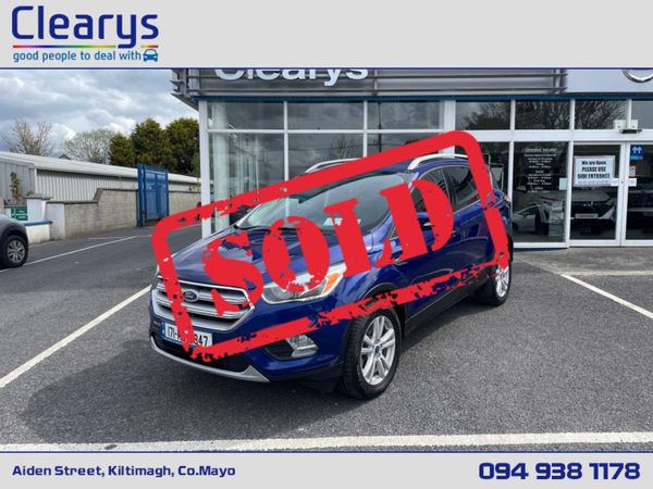 Ford Kuga Hatchback, Diesel, 2017, Blue