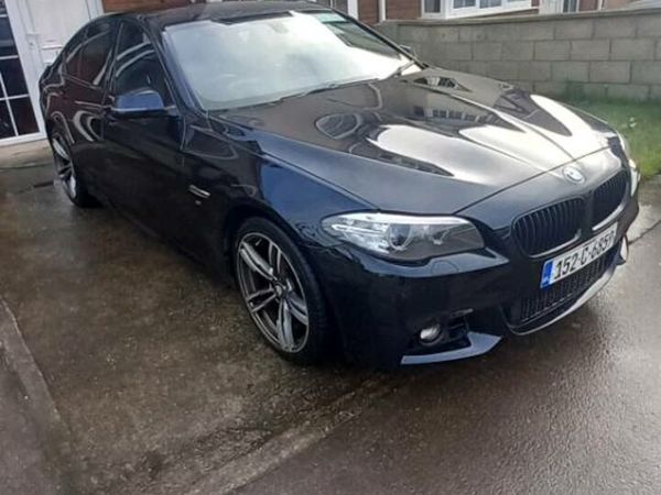 BMW 5-Series Saloon, Diesel, 2015, Black