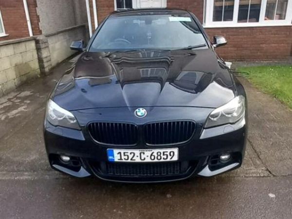 BMW 5-Series Saloon, Diesel, 2015, Black