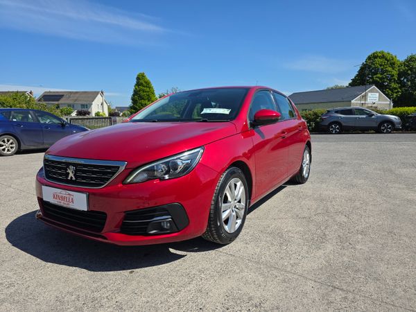 Peugeot 308 Hatchback, Petrol, 2018, Red