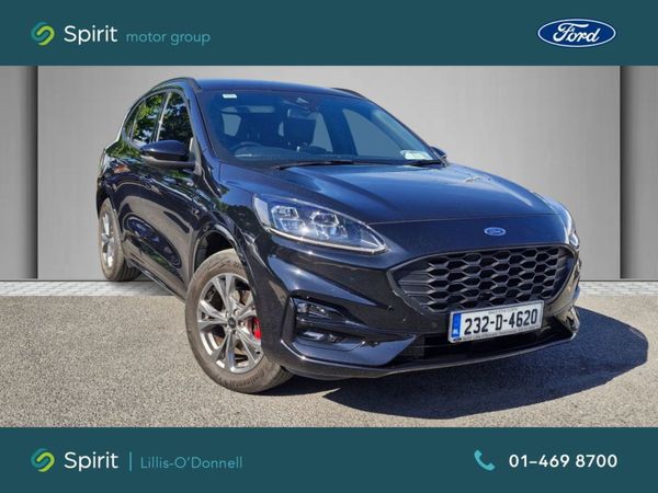 Ford Kuga SUV, Petrol Plug-in Hybrid, 2023, Black