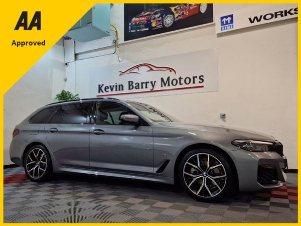 BMW 5-Series Estate, Diesel, 2023, Grey