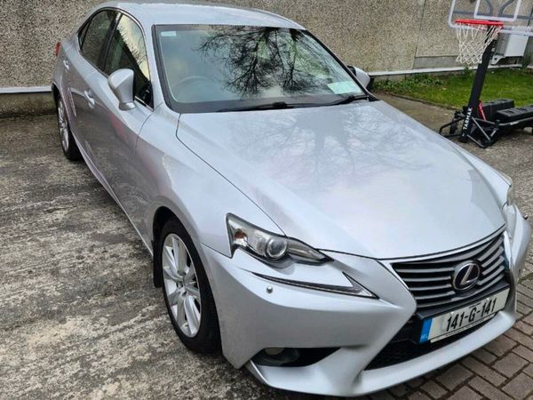 Lexus IS Saloon, Petrol Hybrid, 2014, Silver