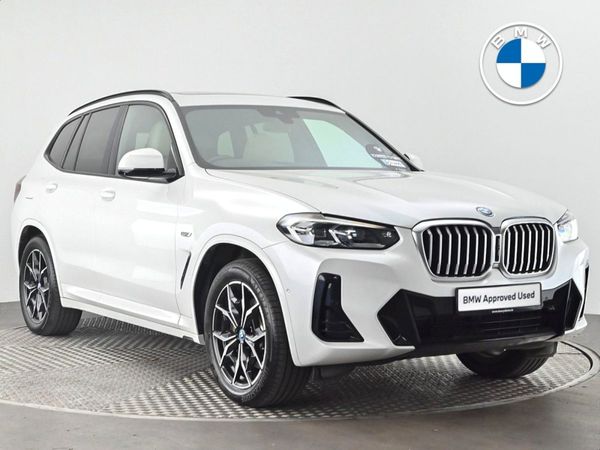 BMW X3 SUV, Petrol Plug-in Hybrid, 2022, White