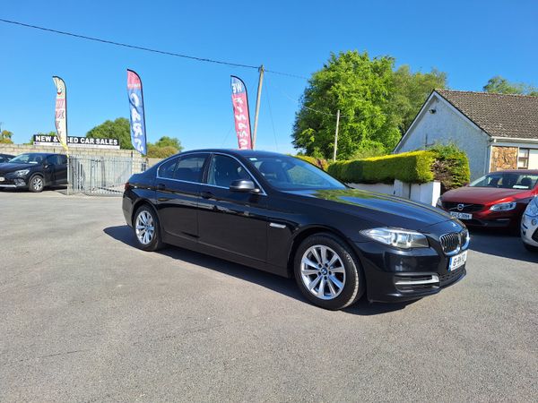 BMW 5-Series Saloon, Diesel, 2016, Black