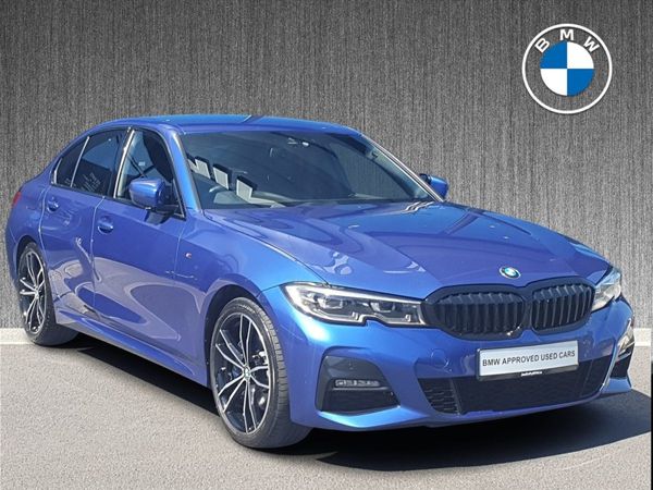 BMW 3-Series Saloon, Petrol Plug-in Hybrid, 2020, Blue