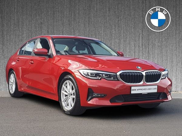 BMW 3-Series Saloon, Petrol, 2022, Red