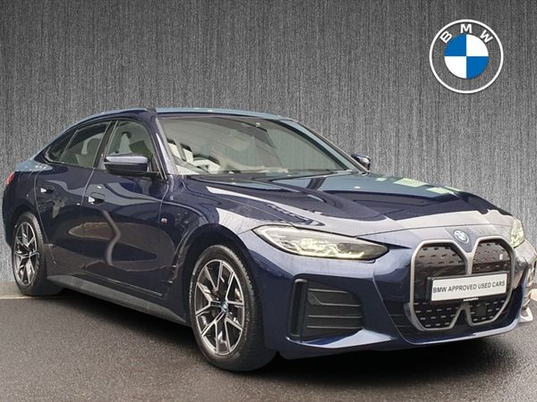 BMW i4 Hatchback, Electric, 2022, Blue