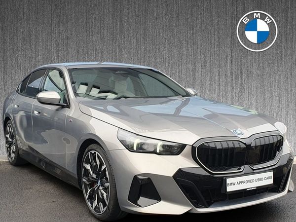 BMW 5-Series Saloon, Petrol Plug-in Hybrid, 2025, Grey
