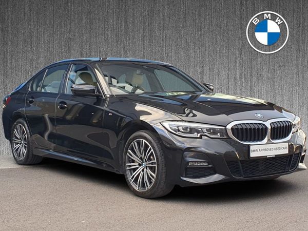 BMW 3-Series Saloon, Petrol Plug-in Hybrid, 2021, Black