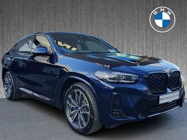 BMW X4 SUV, Diesel Hybrid, 2025, Blue