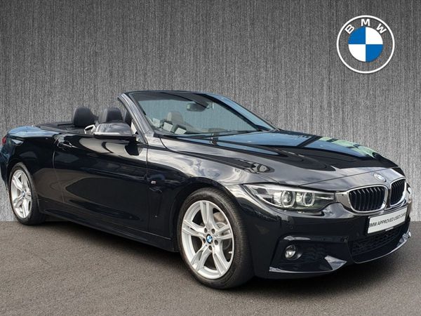 BMW 4-Series Cabriolet, Diesel, 2019, Black