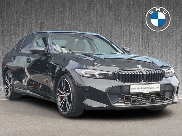 BMW 3-Series Saloon, Petrol Plug-in Hybrid, 2023, Black