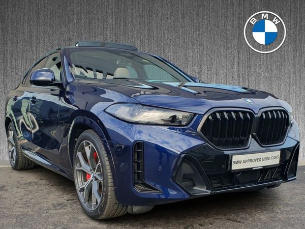 BMW X6 SUV, Diesel Hybrid, 2024, Blue