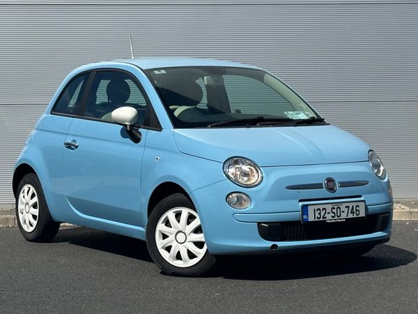Fiat 500 Hatchback, Petrol, 2013, Blue