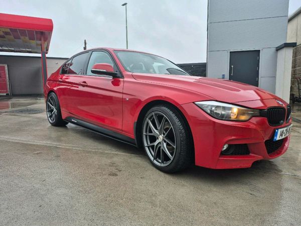 BMW 3-Series Saloon, Diesel, 2014, Red