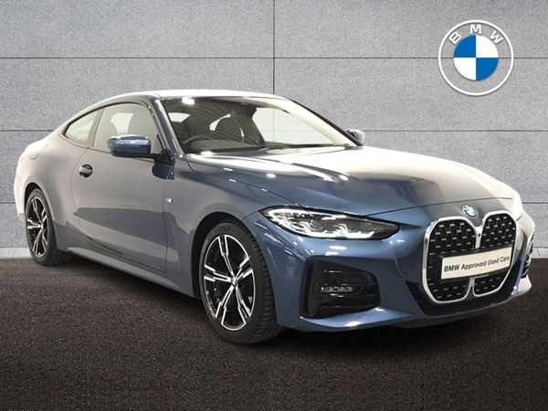 BMW 4-Series Coupe, Petrol, 2021, Blue
