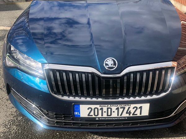 Skoda Superb Saloon, Diesel, 2020, Blue