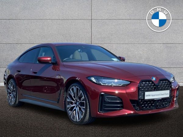 BMW 4-Series Hatchback, Diesel Hybrid, 2022, Red