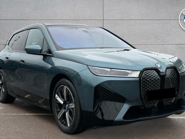 BMW iX SUV, Electric, 2022, Blue