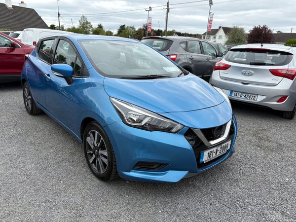 Nissan Micra Hatchback, Petrol, 2018, Blue