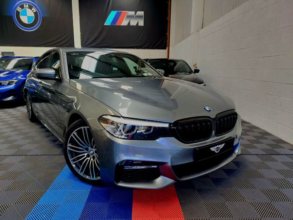 BMW 5-Series Saloon, Diesel, 2017, Blue