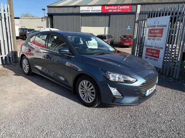 Ford Focus Hatchback, Petrol Hybrid, 2021, Blue