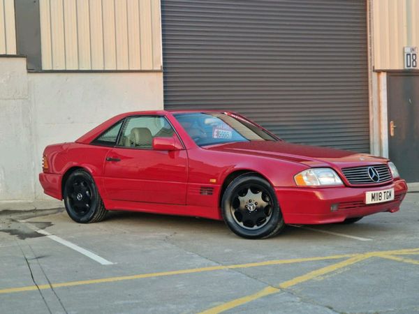 Mercedes-Benz 280 Coupe, Petrol, 1995, Red
