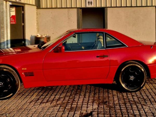 Mercedes-Benz 280 Coupe, Petrol, 1995, Red
