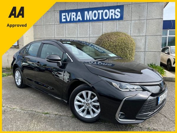 Toyota Corolla Saloon, Petrol Hybrid, 2023, Black