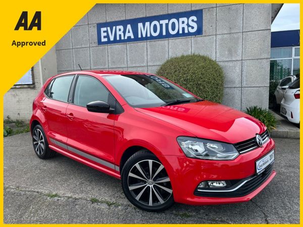 Volkswagen Polo Hatchback, Petrol, 2017, Red
