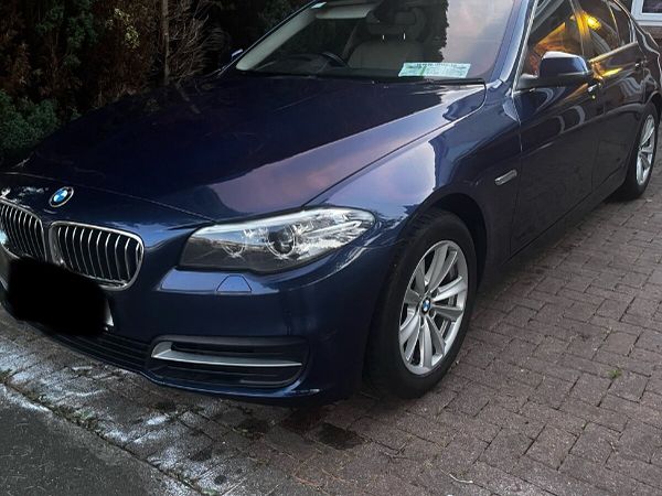 BMW 5-Series Saloon, Diesel, 2016, Blue