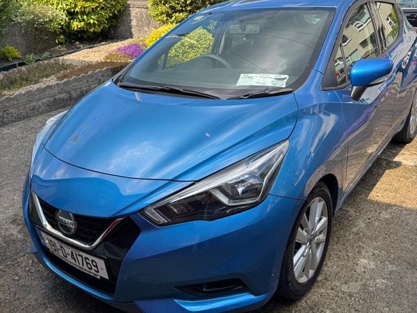 Nissan Micra Hatchback, Petrol, 2019, Blue