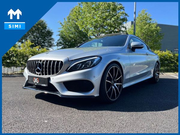 Mercedes-Benz C-Class Coupe, Diesel, 2018, Silver