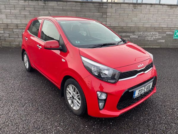 Kia Picanto Hatchback, Petrol, 2023, Red