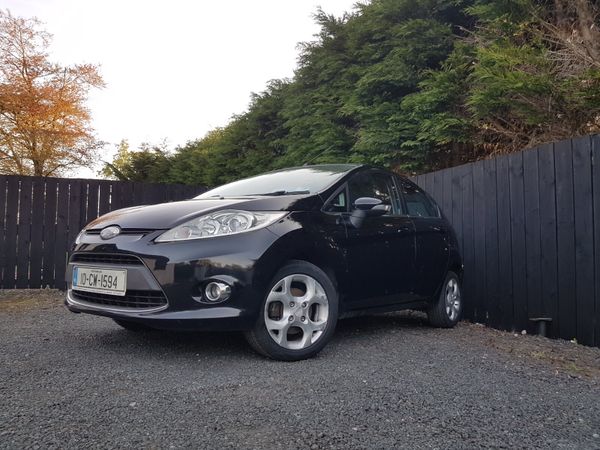 Ford Fiesta Hatchback, Petrol, 2010, Black