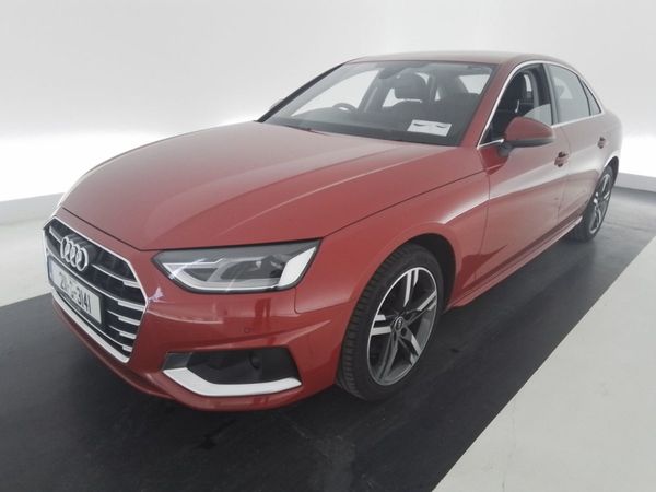 Audi A4 Saloon, Diesel, 2021, Red