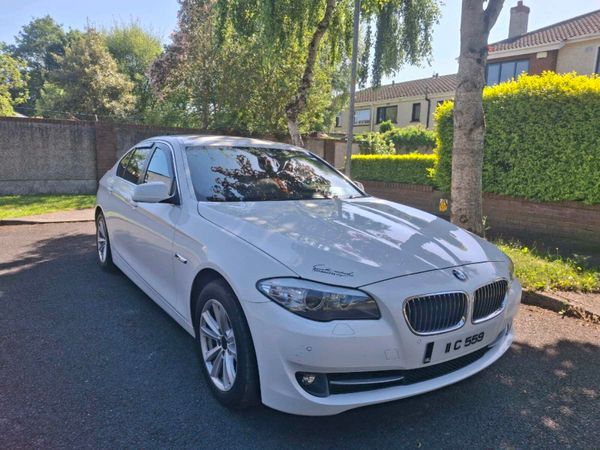 BMW 5-Series Saloon, Diesel, 2011, White