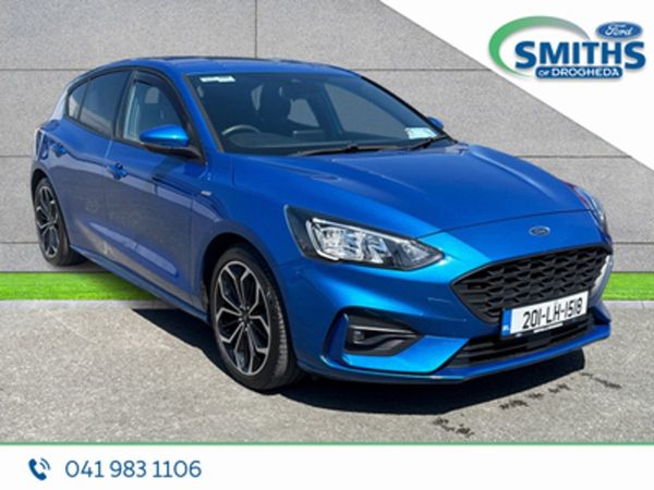 Ford Focus Hatchback, Petrol, 2020, Blue