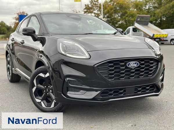 Ford Puma SUV, Petrol Hybrid, 2025, Black