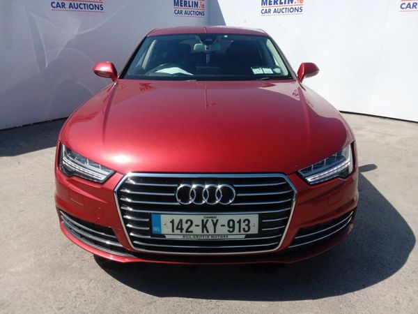 Audi A7 Hatchback, Diesel, 2014, Red