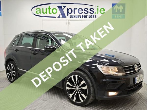 Volkswagen Tiguan SUV, Diesel, 2019, Black