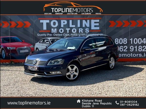 Volkswagen Passat Estate, Petrol, 2014, Blue