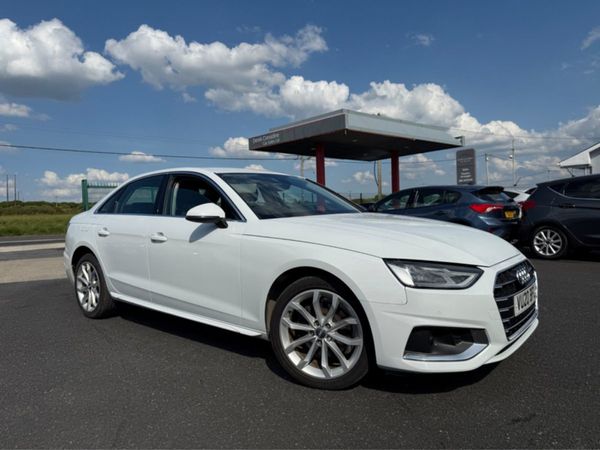 Audi A4 Saloon, Diesel, 2020, White
