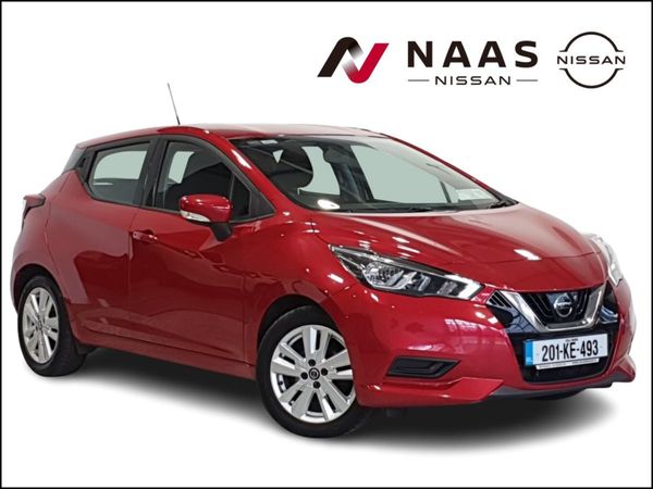Nissan Micra Hatchback, Petrol, 2020, Red