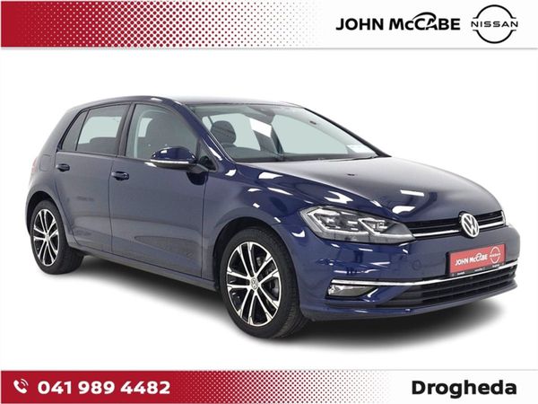 Volkswagen Golf Hatchback, Petrol, 2020, Blue